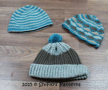 Crochet pattern Highland Hats #333