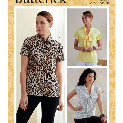 Butterick Misses' Top B6684 - Sewing Pattern