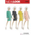 New Look 6524 Women’s Dress with Sleeve Variations 6524 - Paper Pattern, Size A (10-12-14-16-18-20-22)