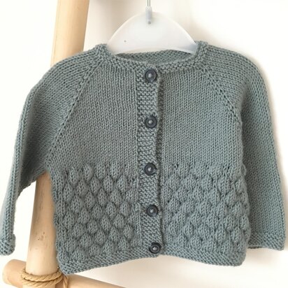 Bubble Stitch Cardigan