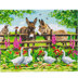 Crystal Art Farmyard Family, 40x50cm Diamond Painting Kit