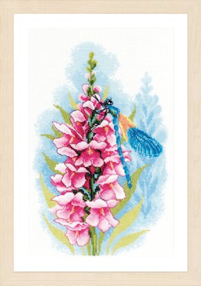 Lanarte Dragonfly's Treasure Counted Cross Stitch Kit - PN-0194379