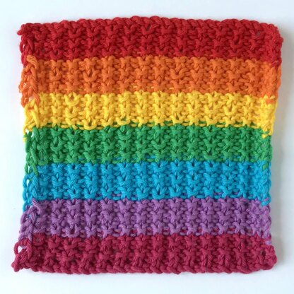 Rainbow Washcloths