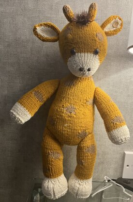 Giraffe (Knit a Teddy)