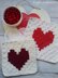 C2C Enamored Heart Washcloth