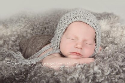 Newborn Bonnet Hat, Newborn Hat