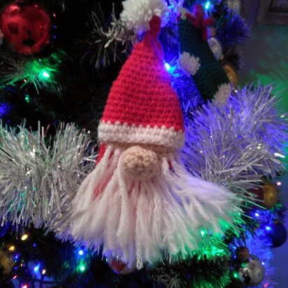 Christmas santa gnome