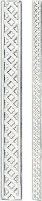 Sizzix 3D Impresslits Embossing Folder By Tim Holtz - Lattice Trim