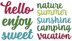 KB Riley Karen Burniston Dies - Word Set 6-Summer .5" To .8"