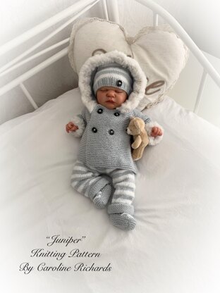 Juniper Fur hooded jacket & pants set