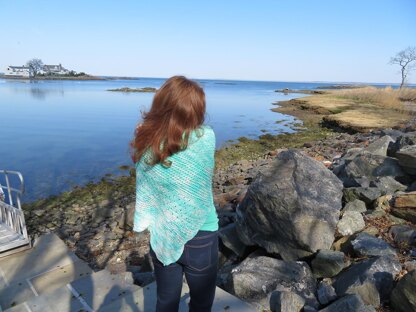 Catching a Mermaid Shawl