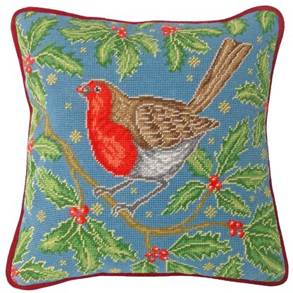 Bothy Threads Red, Red, Robin Tapestry Kit - 14"