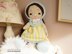 Doll Clothes, Crochet Pattern - Outfit APRIL