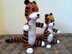 Harold the plush tiger amigurumi stuffie