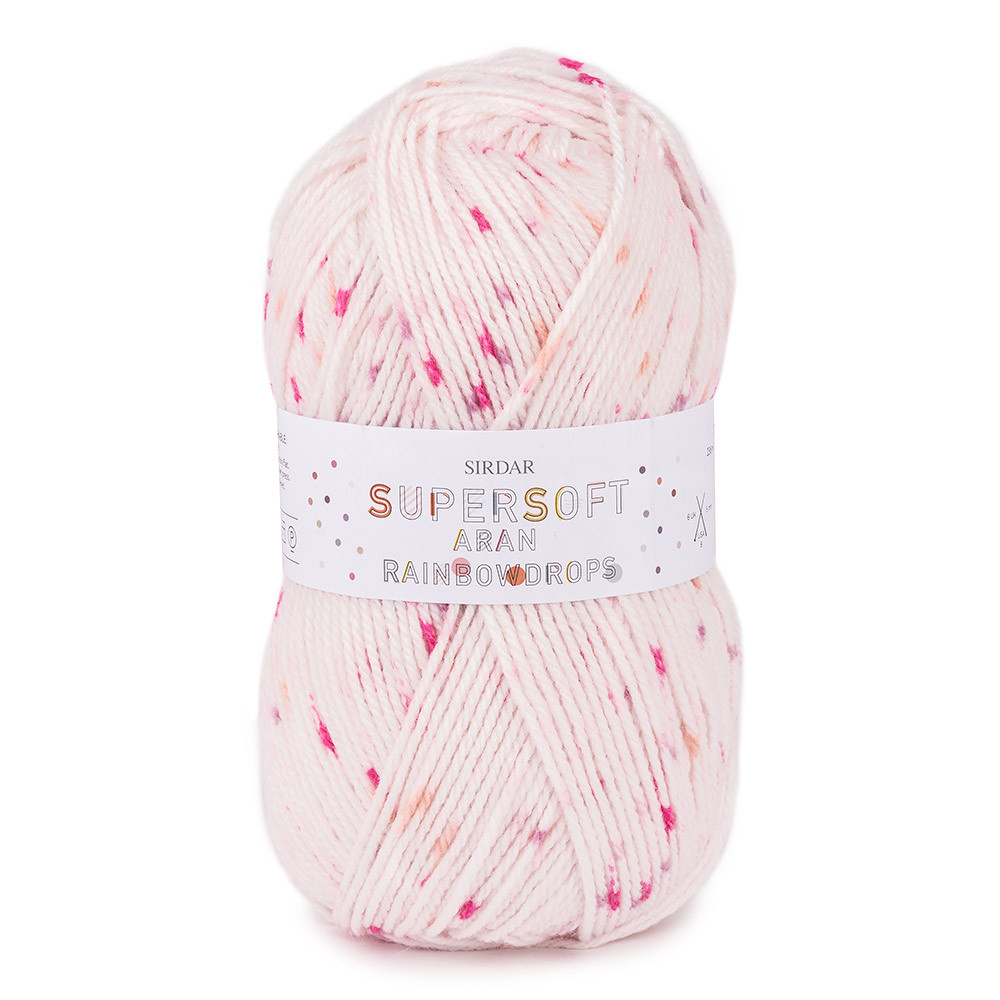 Sirdar Supersoft Aran Rainbow Drops - view 2