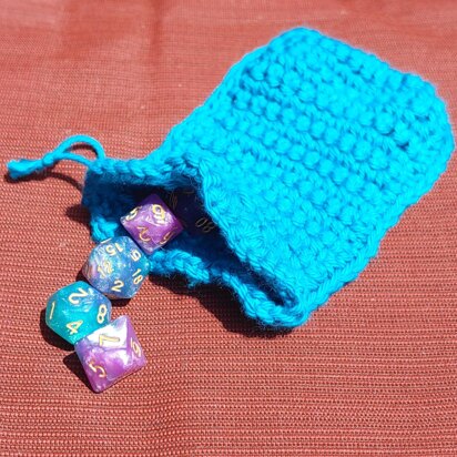 Drawstring DIce Pouch