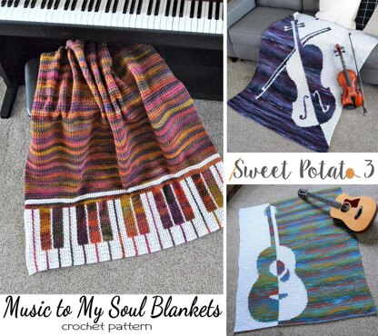 Piano Pizzazz Blanket