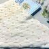 Eyelet Hearts Baby Blanket