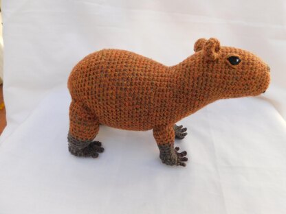 Amigurumi Capi, the Capybara