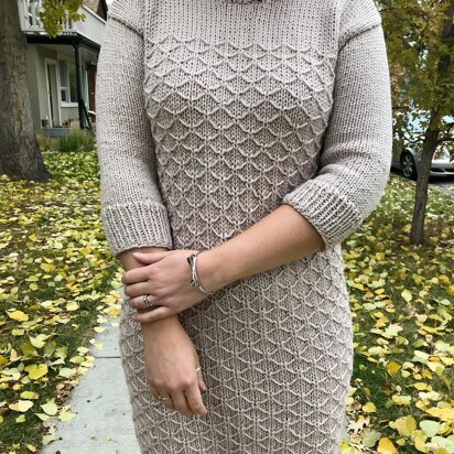 Diamond Knit Dress