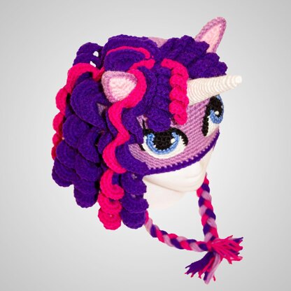 Crochet Unicorn / Pony Hat