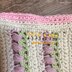 Mini Tulips in a Row Baby Blanket