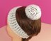 Ballerina Beaded Easy Lace Headband and Bun Cover