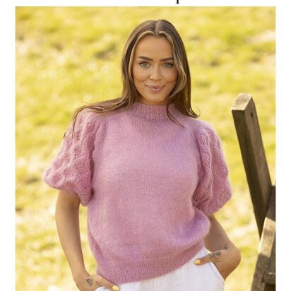 Julie Top in Viking of Norway Kid Silk - Downloadable PDF