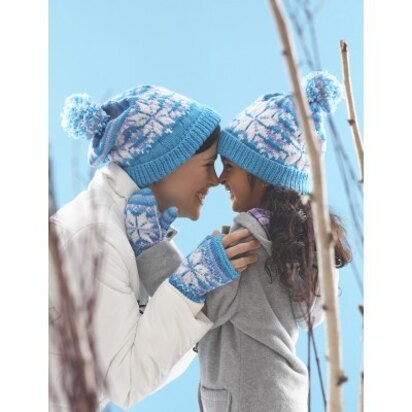 Hat And Scarf in Lion Brand Homespun - 70379AD