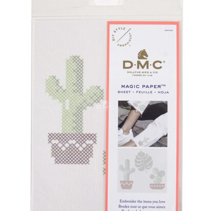 Magisches A5-Blatt „Kaktus“ von DMC – 210 x 148 mm