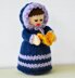 Christmas Carol Singer Doll Knitting Pattern - Toy Knitting Pattern