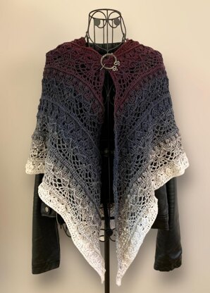 Triangular Scarf "Chalastre"