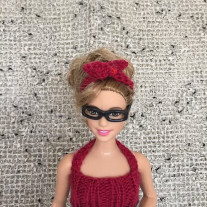 Curvy Barbie Rockabilly Dress and Headband All Sizes