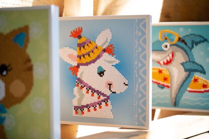 Vervaco Diamond Painting Kit Llama Diamond Painting Kit