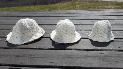 Stacked Shells Sun Hat