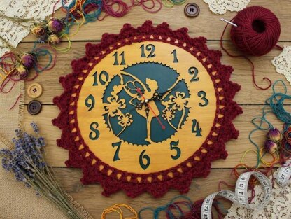 Crochet Clock Pdf + Video Tutorials