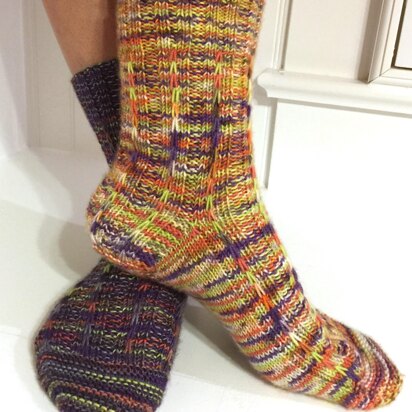 Slip Stripe Sock