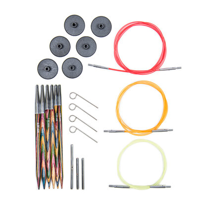 KnitPro Symfonie Interchangeable Circular Needle Starter Set