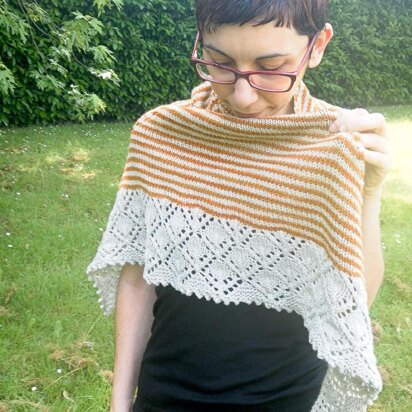 Latte e Miele shawl - knitting pattern