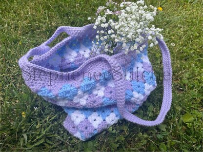 Granny Diamond Tote Bag