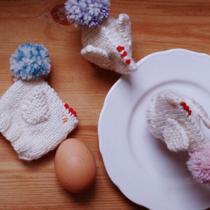 Spring Chicken egg cozies