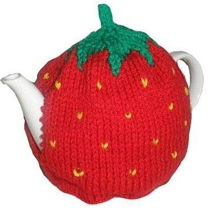 Strawberry tea cosy