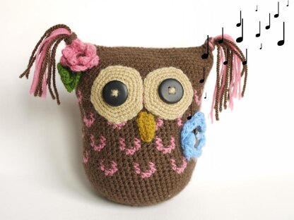 Owl Toy or Bag Crochet Pattern