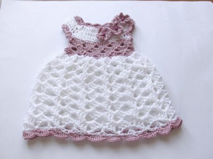Shell baby dress