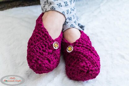 Button Slippers from Square