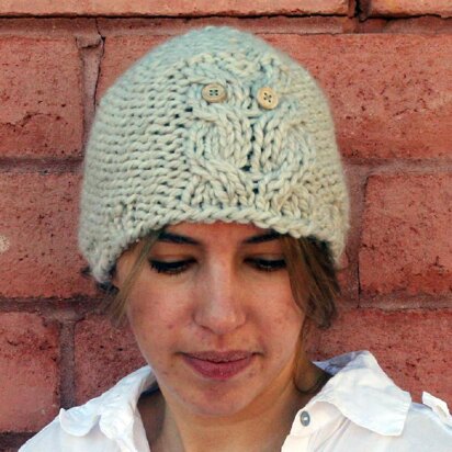 True Owl Hat - knitting pattern