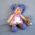 Lucy Lavender - Knitted Doll