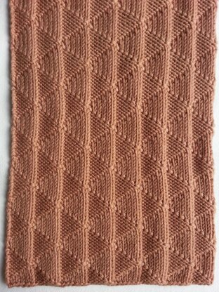 Triangle Rib Scarf