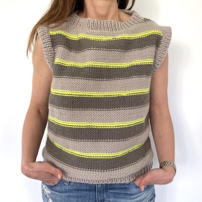 Sleeveless Mock Neck Sweater