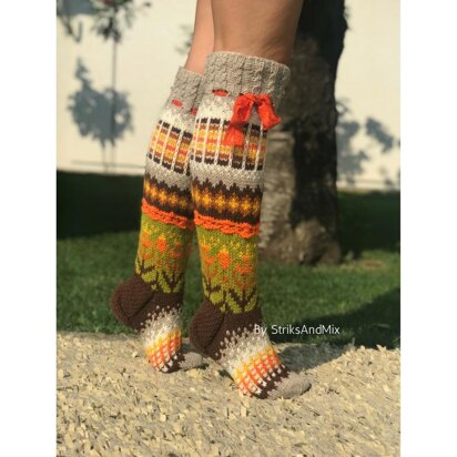 Autumn Knee Socks